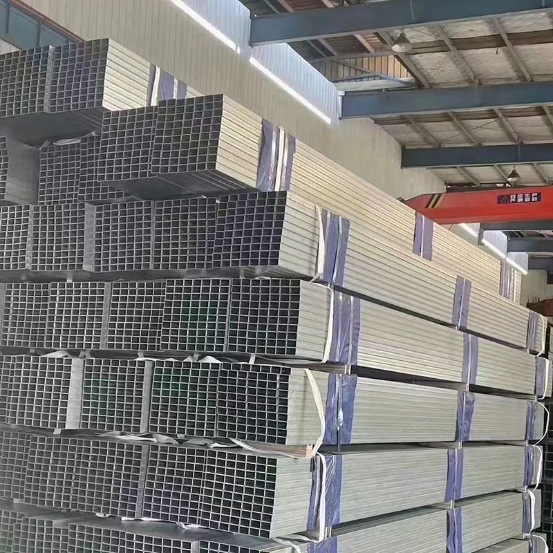 Tube carré galvanisé